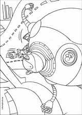 Robots coloring page (017)