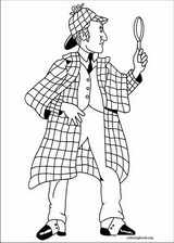 Sherlock Holmes coloring page (008)