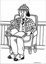 Sherlock Holmes coloring page (010)