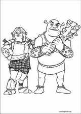 Shrek Forever After coloring page (050)