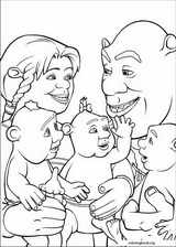 Shrek The Third coloring page (016)