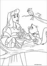 Sleeping Beauty coloring page (006)