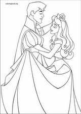 Sleeping Beauty coloring page (009)