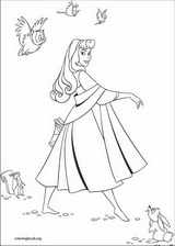 Sleeping Beauty coloring page (014)