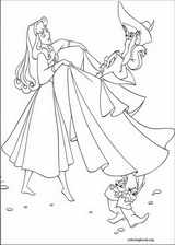 Sleeping Beauty coloring page (016)