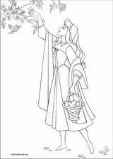 Sleeping Beauty coloring page (017)