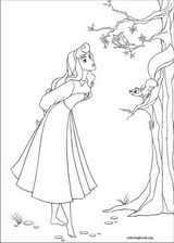 Sleeping Beauty coloring page (018)