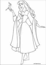 Sleeping Beauty coloring page (020)