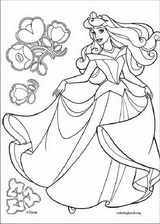 Sleeping Beauty coloring page (025)