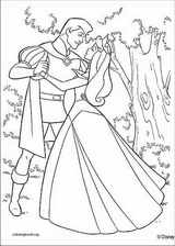 Sleeping Beauty coloring page (027)