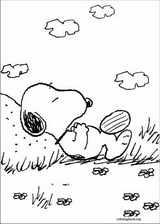 Snoopy coloring page (001)