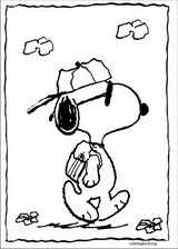 Snoopy coloring page (017)