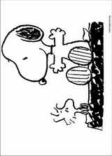 Snoopy coloring page (019)