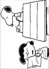 Snoopy coloring page (035)