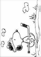 Snoopy coloring page (041)