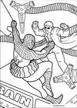 Spiderman coloring page (028)