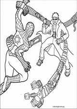 Spiderman coloring page (040)