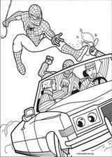 Spiderman coloring page (054)