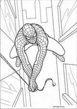 Spiderman coloring page (059)