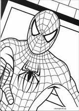 Spiderman coloring page (061)