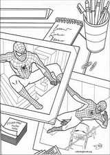 Spiderman coloring page (069)