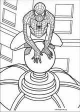 Spiderman coloring page (072)