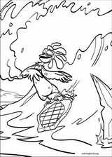 Surf's Up coloring page (003)