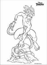 Tarzan coloring page (097)