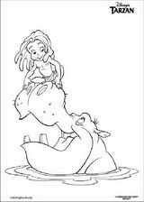 Tarzan coloring page (101)