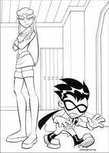 Teen Titans coloring page (005)