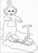 Teletubbies coloring page (009)