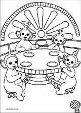 Teletubbies coloring page (013)