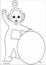 Teletubbies coloring page (019)