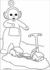 Teletubbies coloring page (021)