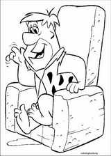 The Flintstones coloring page (001)