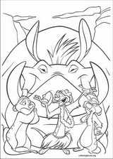 The Lion King coloring page (003)