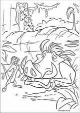 The Lion King coloring page (016)