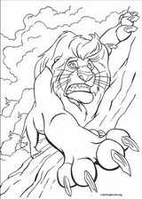 The Lion King coloring page (038)