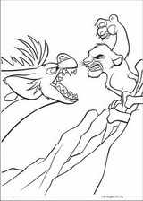 The Lion King coloring page (050)