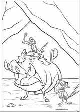 The Lion King coloring page (078)