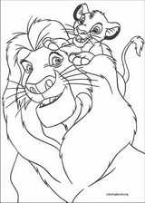 The Lion King coloring page (087)