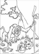 The Lion King coloring page (088)