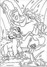 The Lion King coloring page (089)