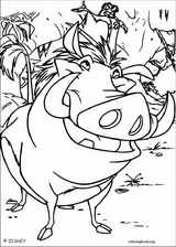 The Lion King coloring page (098)