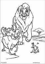 The Lion King coloring page (102)