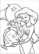 The Little Mermaid coloring page (002)