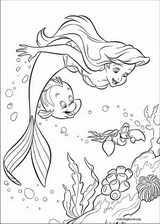 The Little Mermaid coloring page (003)