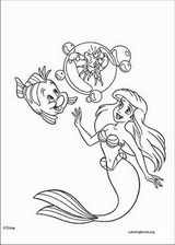 The Little Mermaid coloring page (026)