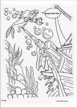 The Little Mermaid coloring page (032)