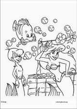 The Little Mermaid coloring page (033)